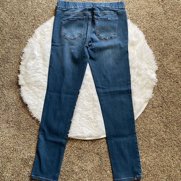 Liverpool Pull On Jeans Womens Size 12 Elastic Waist Stretch - Picture 2 of 9
